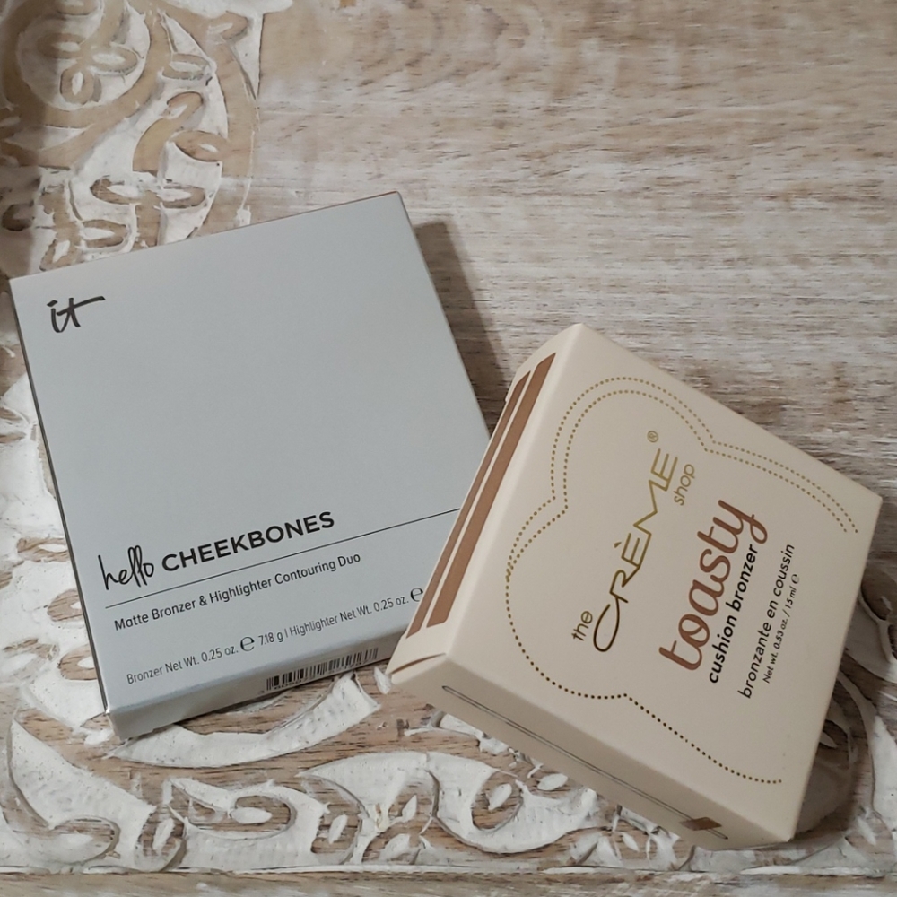 It hello cheekbones do and the creme shop toasty